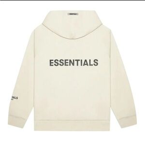 NWT - Essentials Off-White Hoodie- Unisex XS